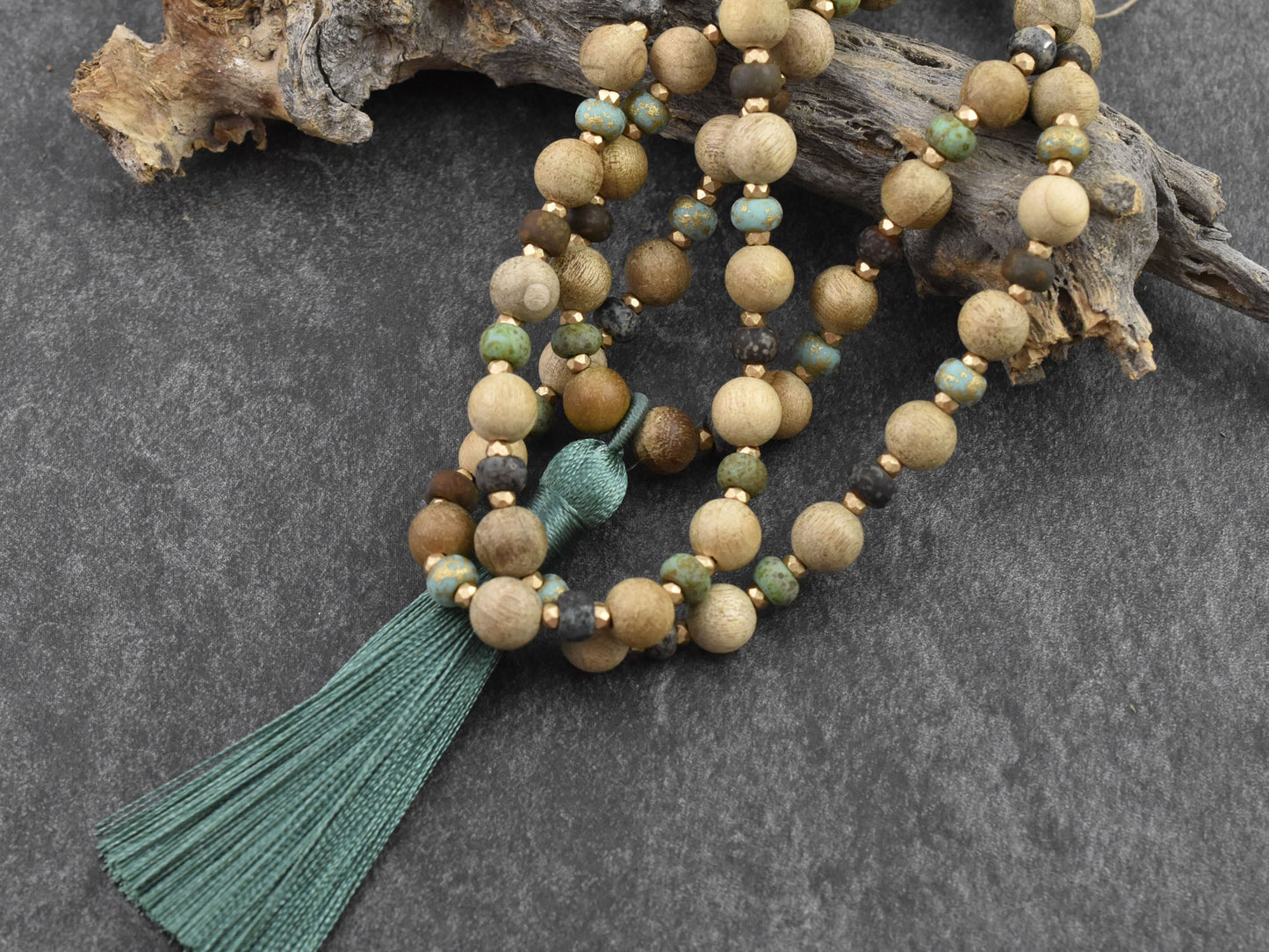 Wood + Tassel Necklace Supply List - NOT for purchase