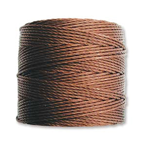 S-LON BEAD CORD BROWN 77YD (SLBC-BR)