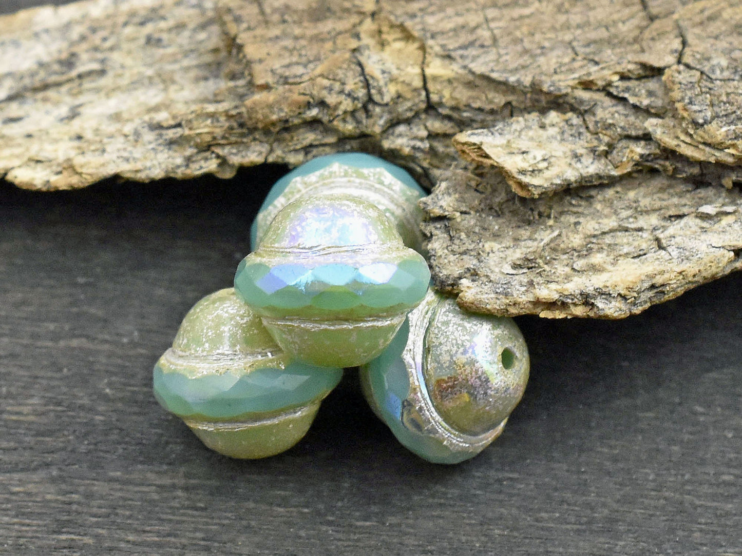 Picasso Beads - Czech Glass Beads - Saturn Beads - Chunky Beads - Large Glass Beads - 6x8mm - 8x10mm - 10x12mm