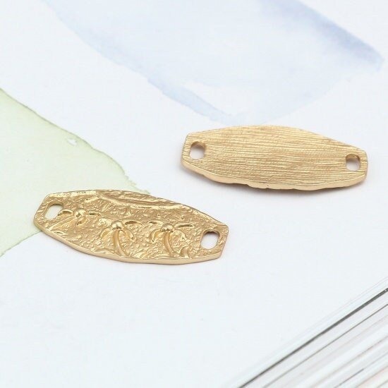 Bracelet Connector - Bracelet Bar - Jewelry Findings - Bracelet Focal - 34x20mm - 5pcs - (6164)