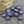 Picasso Beads - Czech Glass Beads - Czech Glass Flowers - 7mm Flower Beads - Purple Flower Beads - 12pcs - (3888)