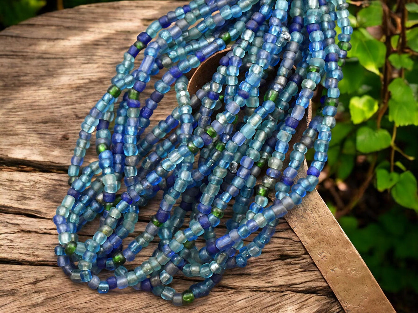 Java Beads - Seed Beads - Pony Beads - 4mm Beads - Spacer Beads - 48" Strand - (A616)
