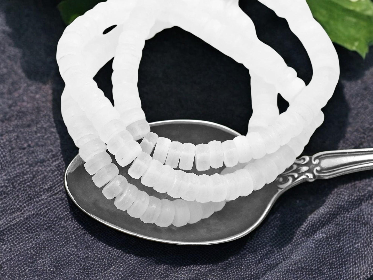 Czech Glass Beads - Heishi Beads - Spacer Beads - Rondelle Beads - 6x3mm - 50pcs - (6125)