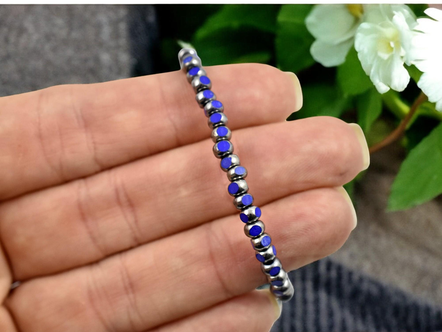 Czech Glass Beads - Size 6 Seed Beads - Trica Beads - Seed Beads - 4mm Beads - 4x3 - 50pcs - (1997)