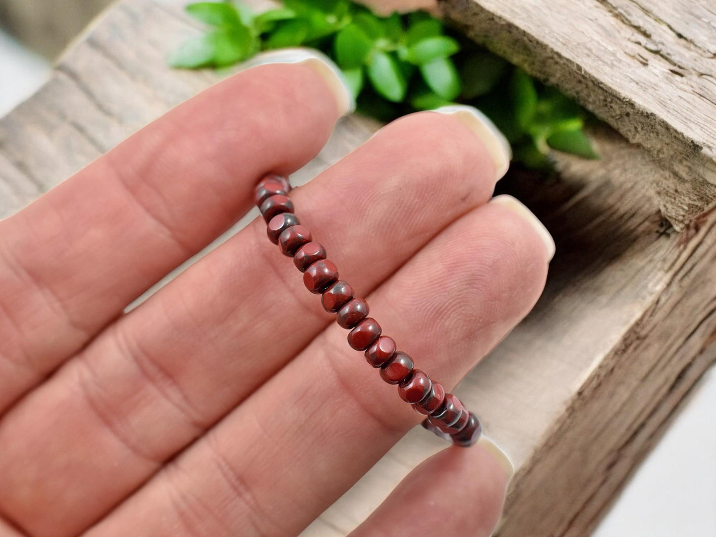 Picasso Beads - Trica Beads - Seed Beads - Czech Glass Beads - 4x3mm - Size 6 Seed Bead - 50pcs - (4888)