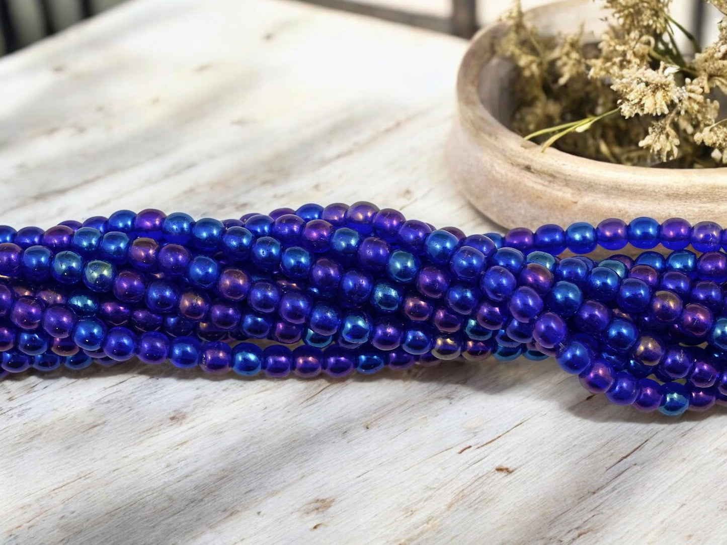 4mm Beads - Czech Glass Beads - Round Beads - Druk Beads - 100pcs - (B341)