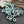 20g 3 Cut Blue Turquoise Travertine 2/0 Matubo Beads