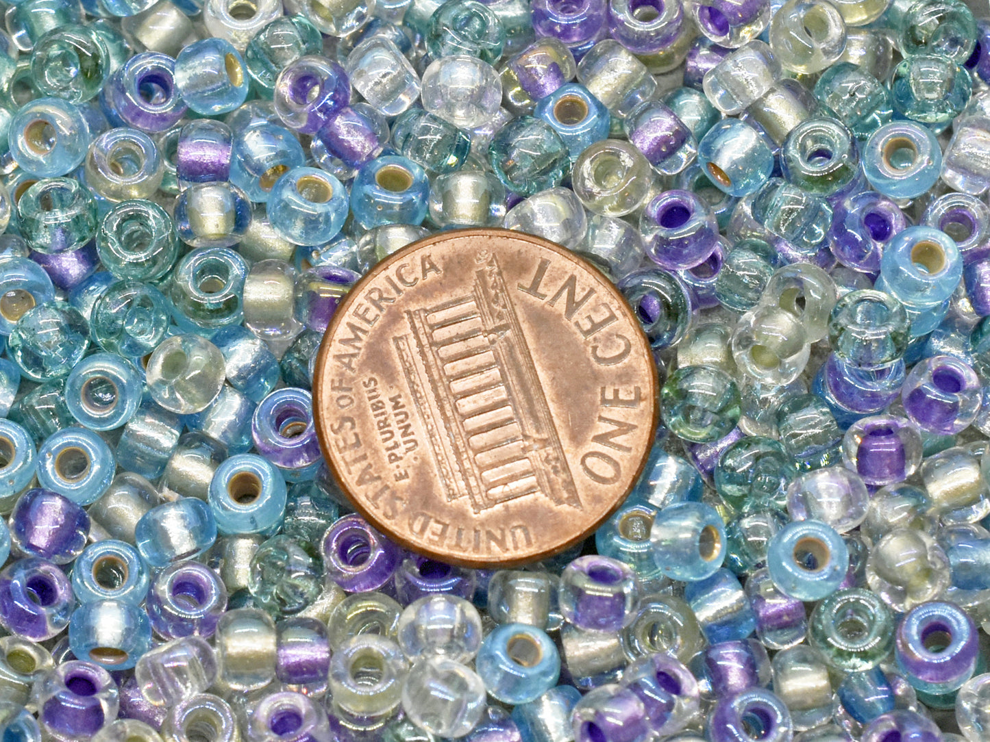 20G Serenity Mix Miyuki 6/0 Seed Beads