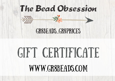 The Bead Obsession Gift Card