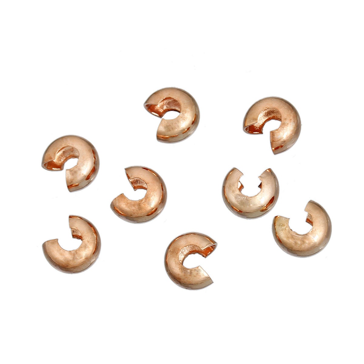 4mm Crimp Covers -- Choose Your Color