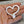 49x48mm Matte Silver Hammered Heart Pendant