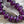 *15* 8x10mm Purple Washed Grape Saturn Beads