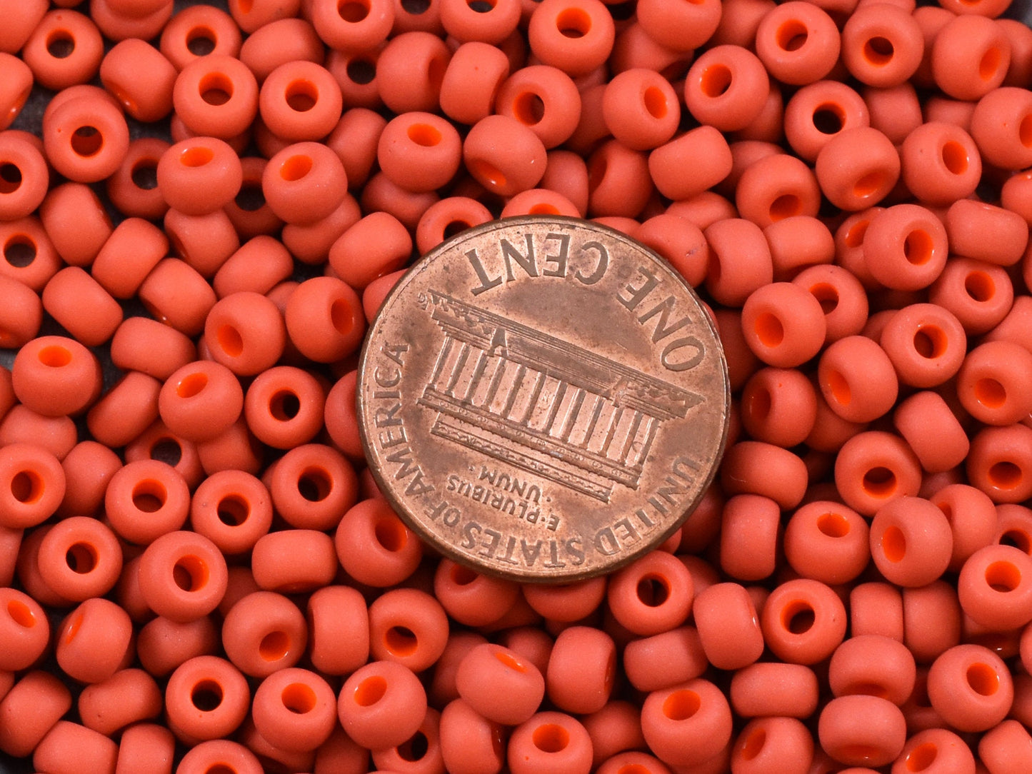 Miyuki Seed Beads - Size 6 Seed Beads - Miyuki 6-1236 - Size 6 Beads - Size 6/0 - Matte Seed Beads - 15 grams (1375)