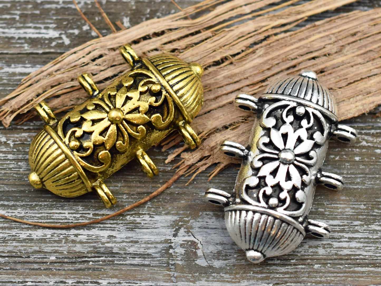 Multi Strand Connector - Metal Connector - Bracelet Connector - Jewelry Findings - Metal Findings - Metal Beads