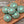Czech Glass Beads - Ishstar Beads - Picasso Beads - Coin Beads - Goddess Beads - Lentil Beads - 13mm - 6pcs (5716)