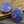 Picasso Beads - Bee Beads - Czech Glass Beads - Travertine Beads - 22x18mm - 2pcs - (A427)