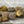 Picasso Beads - Ammonite Beads - Czech Glass Beads - Fossil Beads - Snail Shell Beads - 17x13mm - 6pcs - (A59)