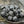 Gunmetal Rhinestone Filigree Round Beads -- Choose Your Size