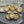 Bee Beads - Czech Glass Beads - Picasso Beads - Bumble Bee - Czech Glass Bee Coin - 12mm - 6pcs - (3216)