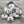 *25* 12x4mm Antique Silver Etched Rondelle Beads
