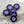 Czech Glass Beads - Hawaiian Flowers - Picasso Beads - Purple Flower Beads - Czech Glass Flowers - 12mm - 6 or 12pcs
