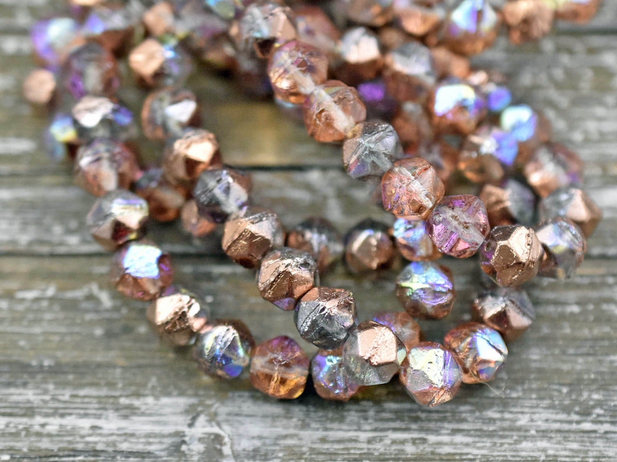 Copper Rhinestone and Resin Faceted 12mm Beads - 10pc - Loose Beads - Other  Notions - Notions