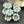 Flower Beads - Czech Glass Beads - Hawaiian Flower Beads - 16pcs - 9mm - (796)