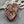 Heart Beads - Czech Glass Beads - Heart Pendant - Heart Focal Bead - 22mm - 4pcs - (B43)