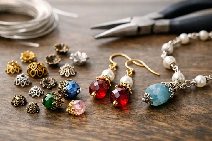 How to Use Bead Caps for Finished Jewelry