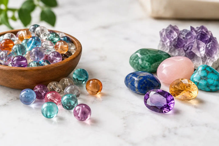 Glass Beads vs Gemstone: Which Belongs in Your Design?