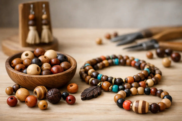 Wood Beads for Jewelry Making That Stand Out
