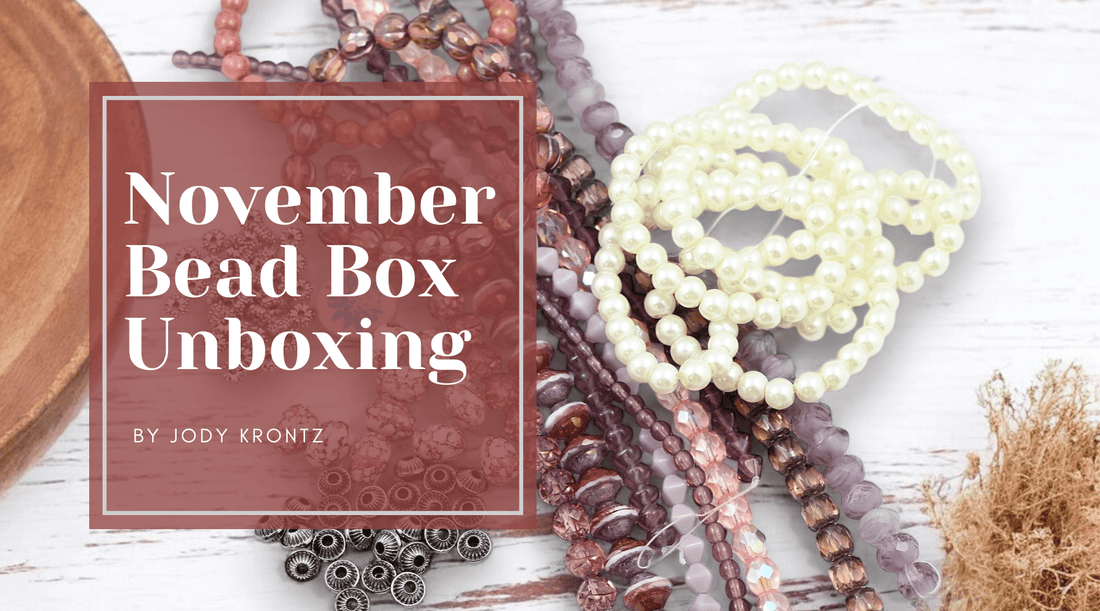 November Subscription Box - Blushing Amethyst - Unboxing by Jody Krontz