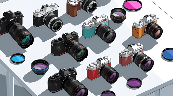 What type of camera should be used to photograph jewelery?