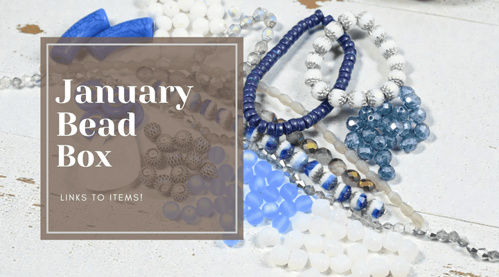 January 2026 Bead Box -- "Winter Blues"