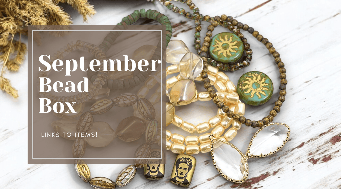 September 2025 Bead Box -- "Back to Boho"