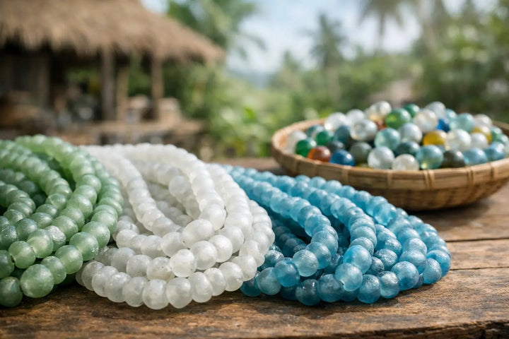 Why Recycled Glass Beads Indonesia Stand Out