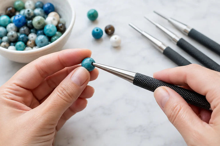 How to Use Bead Reamers Without Cracking Beads