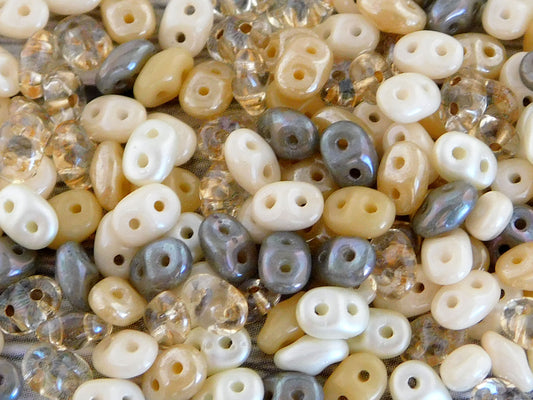 10g Antique Lace Mix Matubo Superduo Beads