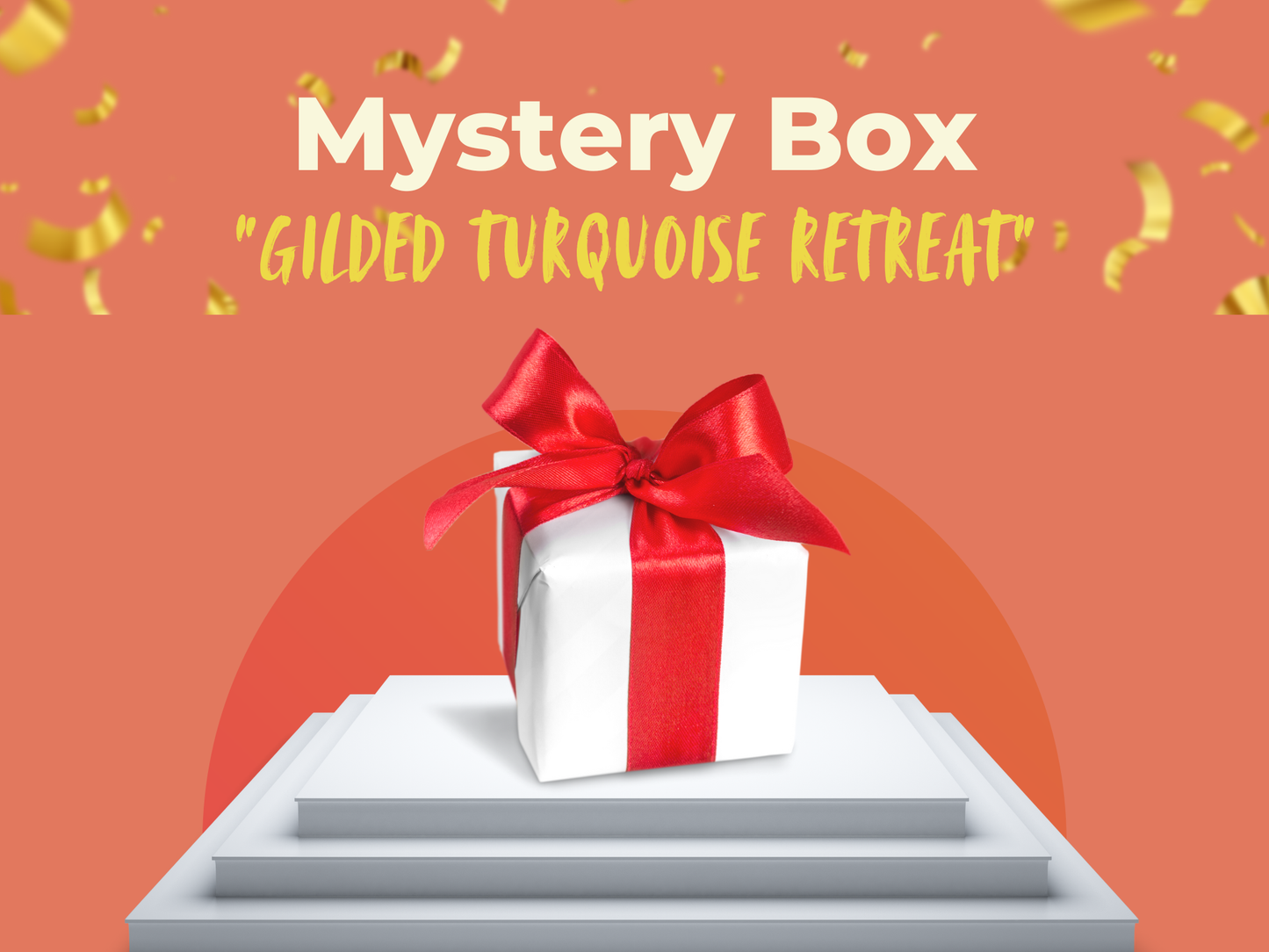Mystery Box - "Gilded Turquoise Retreat"