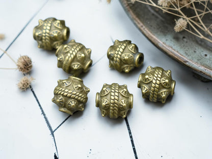 *30* 11x10mm Antique Bronze Drum Beads