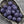 Load image into Gallery viewer, *20* 8mm Purple Washed Etched Plum Antique Cut Round Beads
