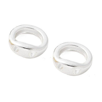 *20* 5mm Plated Brass End Loop Wire Protectors - Choose Your Color