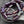 *10* 14x7mm Metallic Purple MOP Large Hole Tube Beads