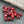 20g 3 Cut Red Travertine 2/0 Matubo Beads