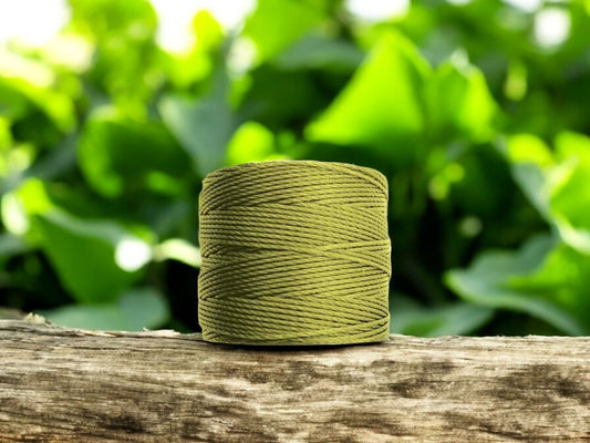 S-LON BEAD CORD CHARTREUSE 77YD