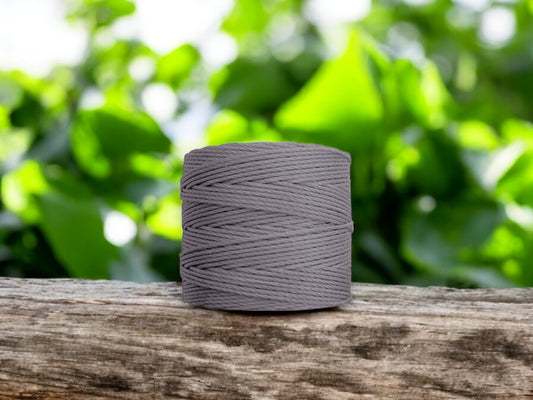 S-LON BEAD CORD GREY 77YD