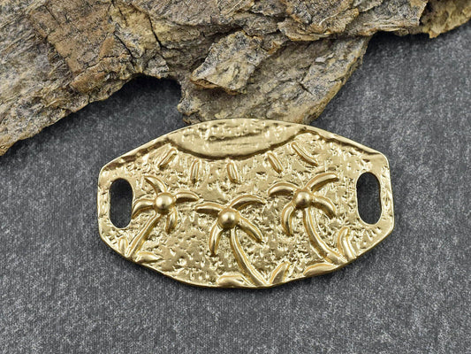 Bracelet Connector - Bracelet Bar - Jewelry Findings - Bracelet Focal - 34x20mm - 5pcs - (6164)