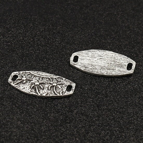 Bracelet Connector - Bracelet Bar - Jewelry Findings - Bracelet Focal - 34x20mm - 10pcs - (5341)
