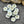 Picasso Beads - Czech Glass Flowers - 7mm Hawaiian Flower Beads - Czech Glass Beads - 12pcs - (2931)