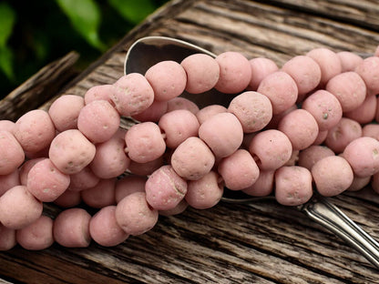 Indonesian Glass Beads - Pompeii Beads - Java Beads - Recycled Glass Beads - 24" Strand - (J19)